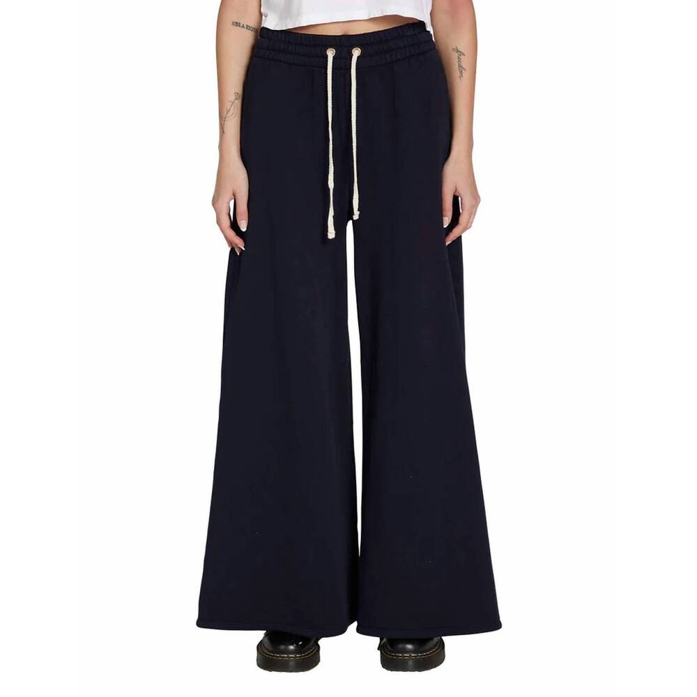 NEW LES TIEN christine flare pant in navy